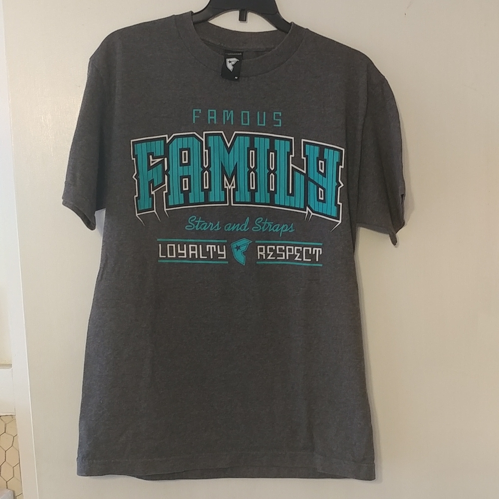 Famous Stars and Straps - gray t-shirt